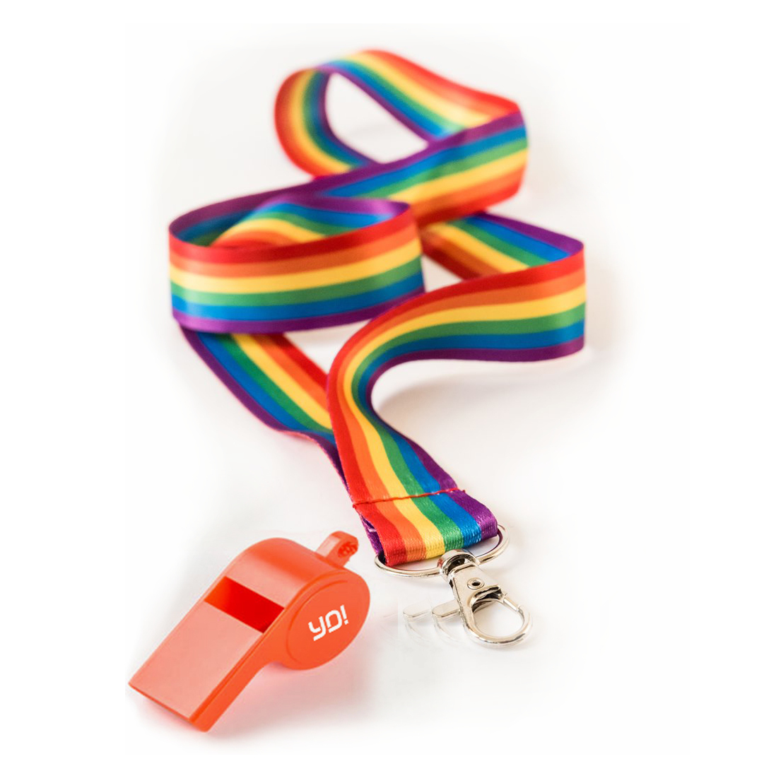 Pride Merchandise Logo Printed Whistle
