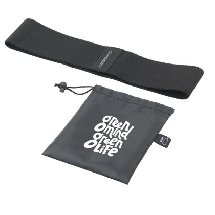 Branded Resistance Band &Amp; Branded Rpet Pouch