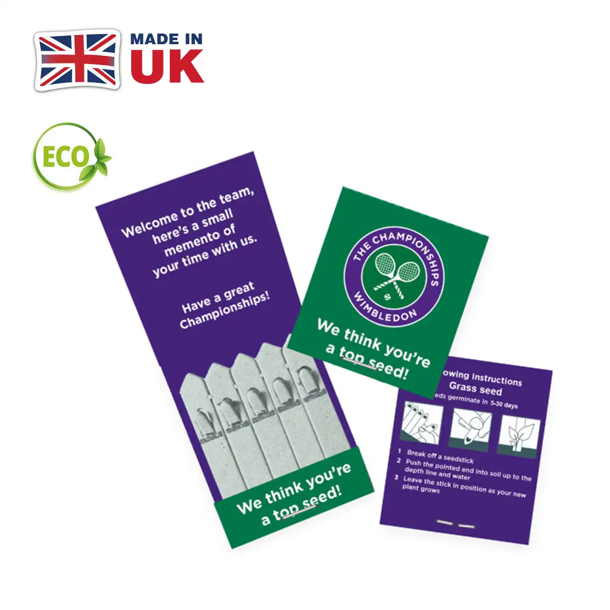 Logo Branded Promotional Seedsticks®