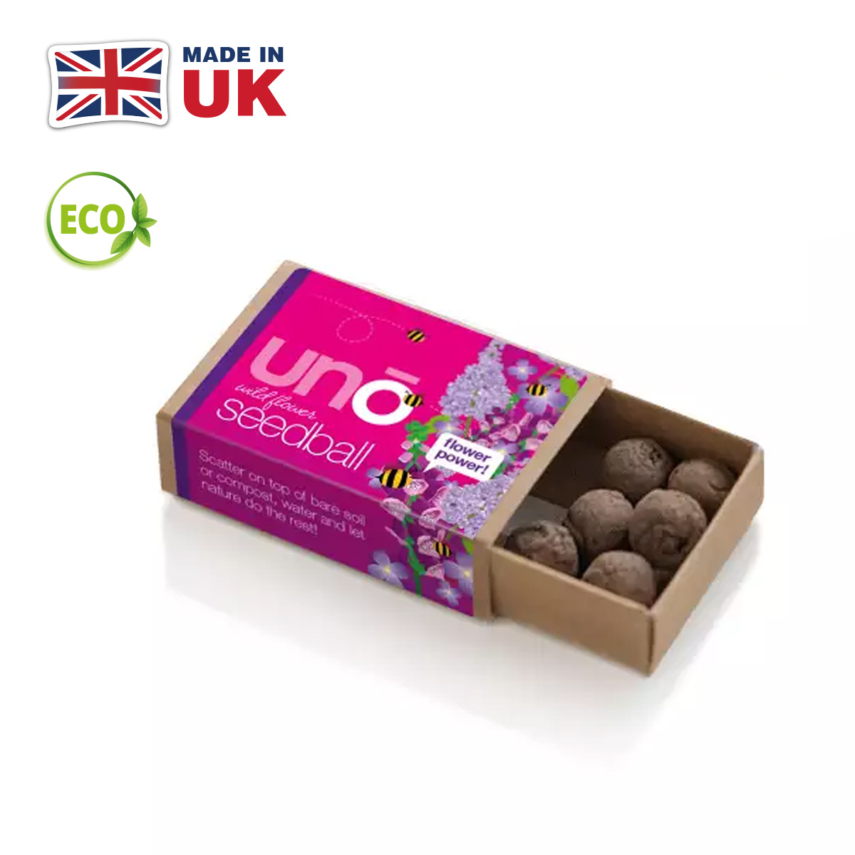 Branded Seedball Matchbox