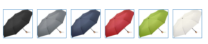 Shopping Umbrella Colours