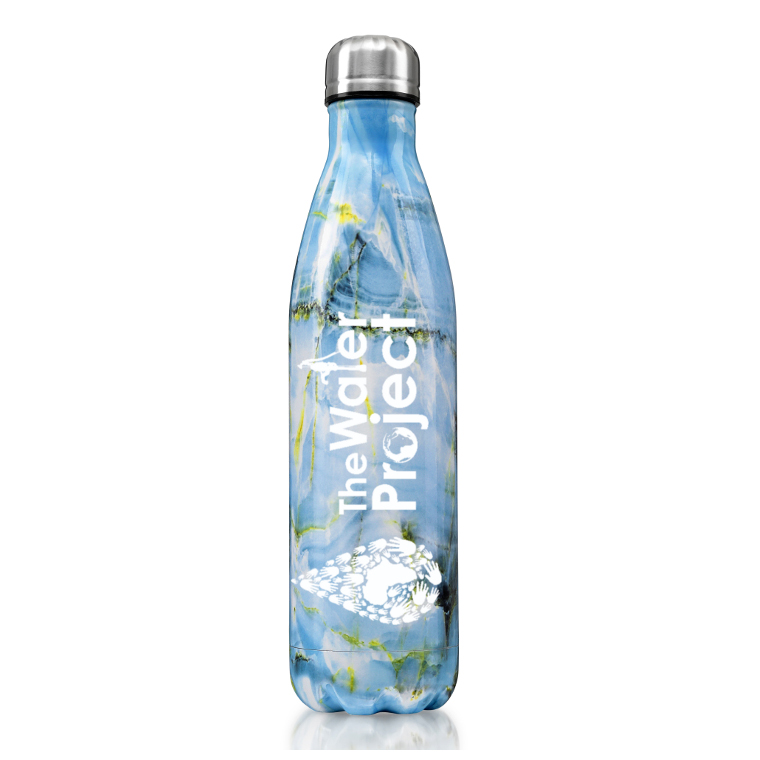 Full Wrap Branded Stainless Steel Water Bottle