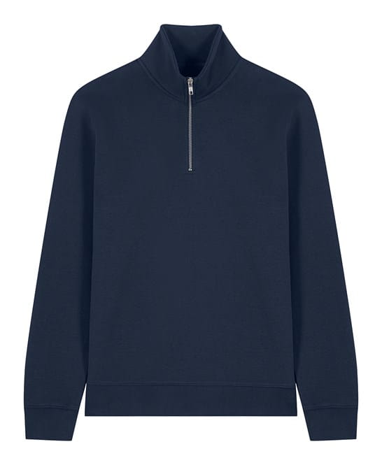 14 Zip Trucker Sweatshirt French Navy