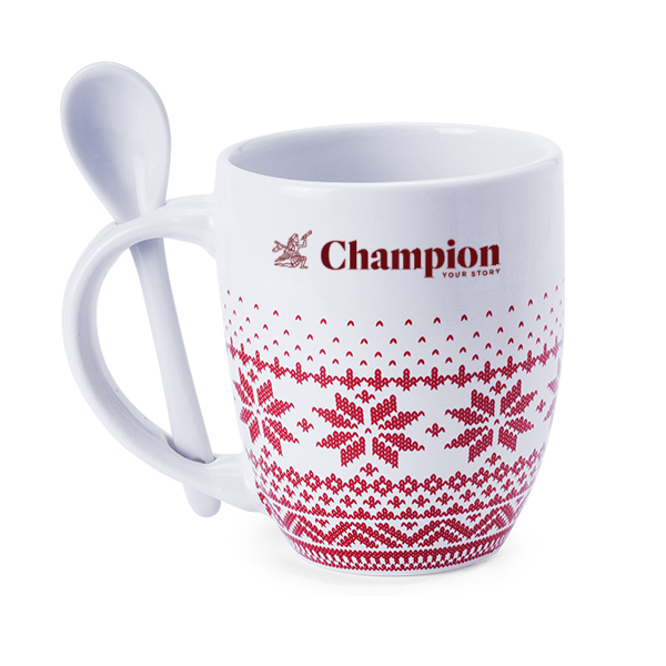 Big Sipper Printed Christmas Mug